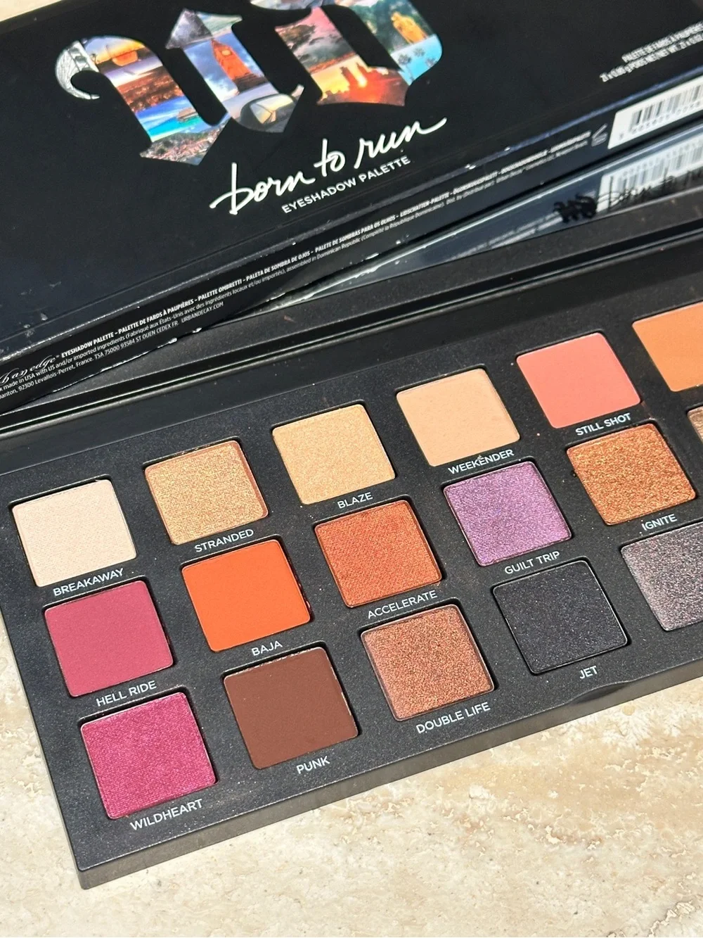 Urban Decay Born to Run Palette